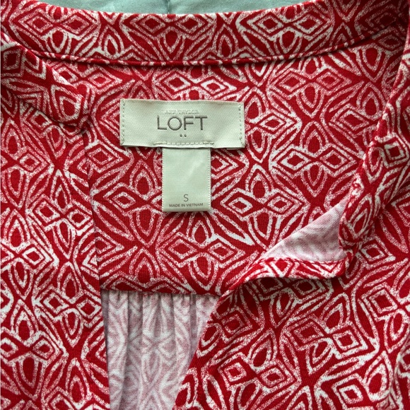 Ann Taylor Loft Sleeveless Tie Waist Dress EUC - Picture 9 of 12